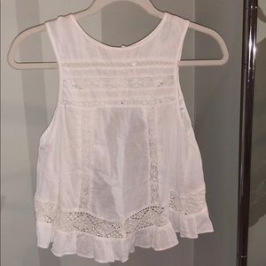 Free people open back tank